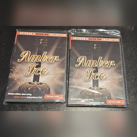 Esteban's Rock On Collection Amber Ice Limited Edition DVDs Vol 3‎ & 4 - Picture 1 of 3